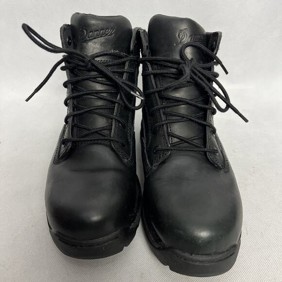 DANNER Striker II Gtx Black Leather Mens 8.5 D Combat Soft Toe Lace Up 4.5\